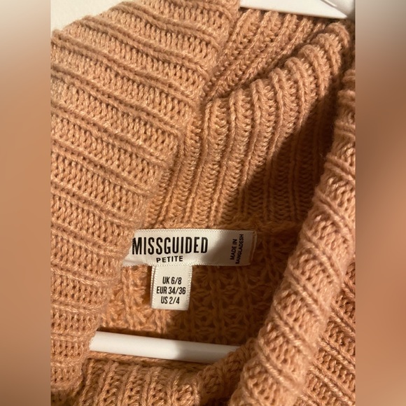 Missguided petite blush pink sweater dress | US 2/4 - Picture 4 of 4